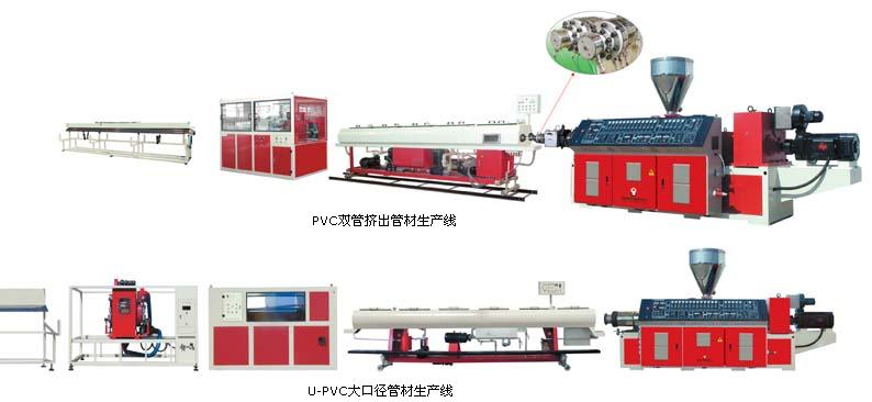 PVC塑料管材生產(chǎn)專用機組 高效能制造的智慧之選——青島億金源塑料機械